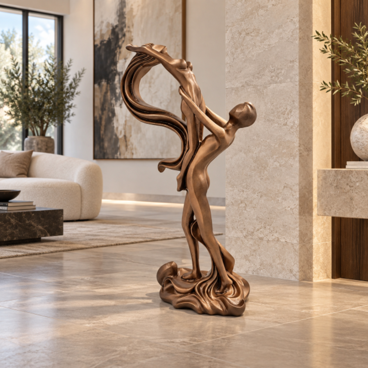 Jaru Sculpture Designer Jaru California Sculpture 1980s
