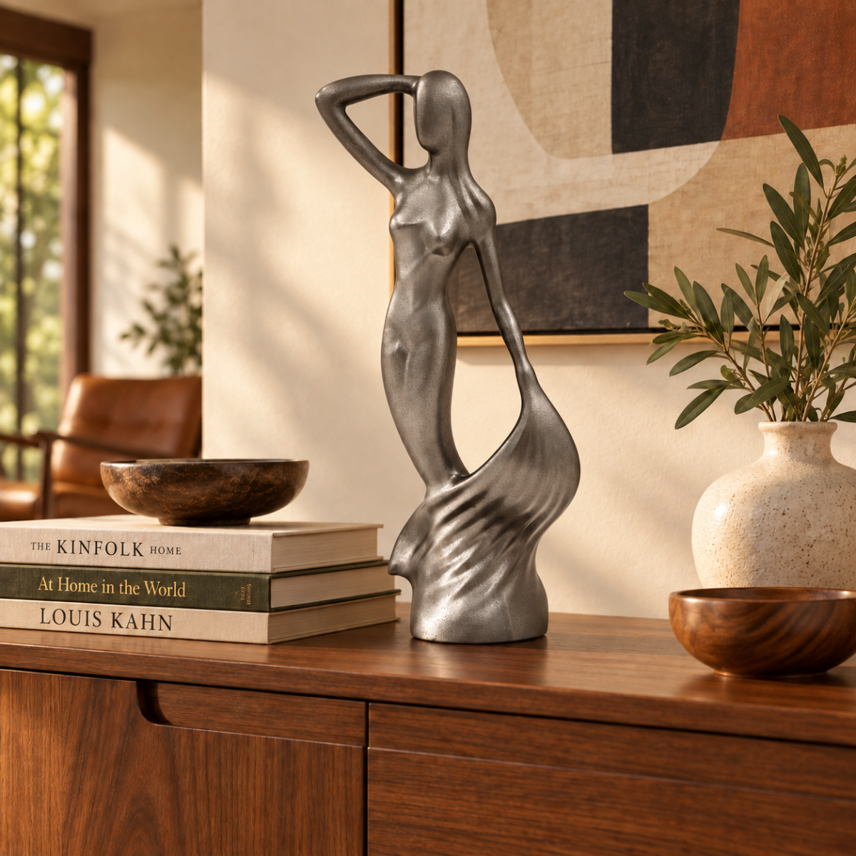 Jaru Sculpture Designer Jaru California Ceramic Sculpture 1980s