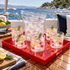 J & B Scotch Whisky Barware Set J & B Lucite Tumbler Barware Set