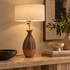Ugo Zaccagnini Italy for Raymor Bitossi Lighting MCM Ugo Zaccagnini Italy Raymor Bitossi Ceramic Table Lamp 