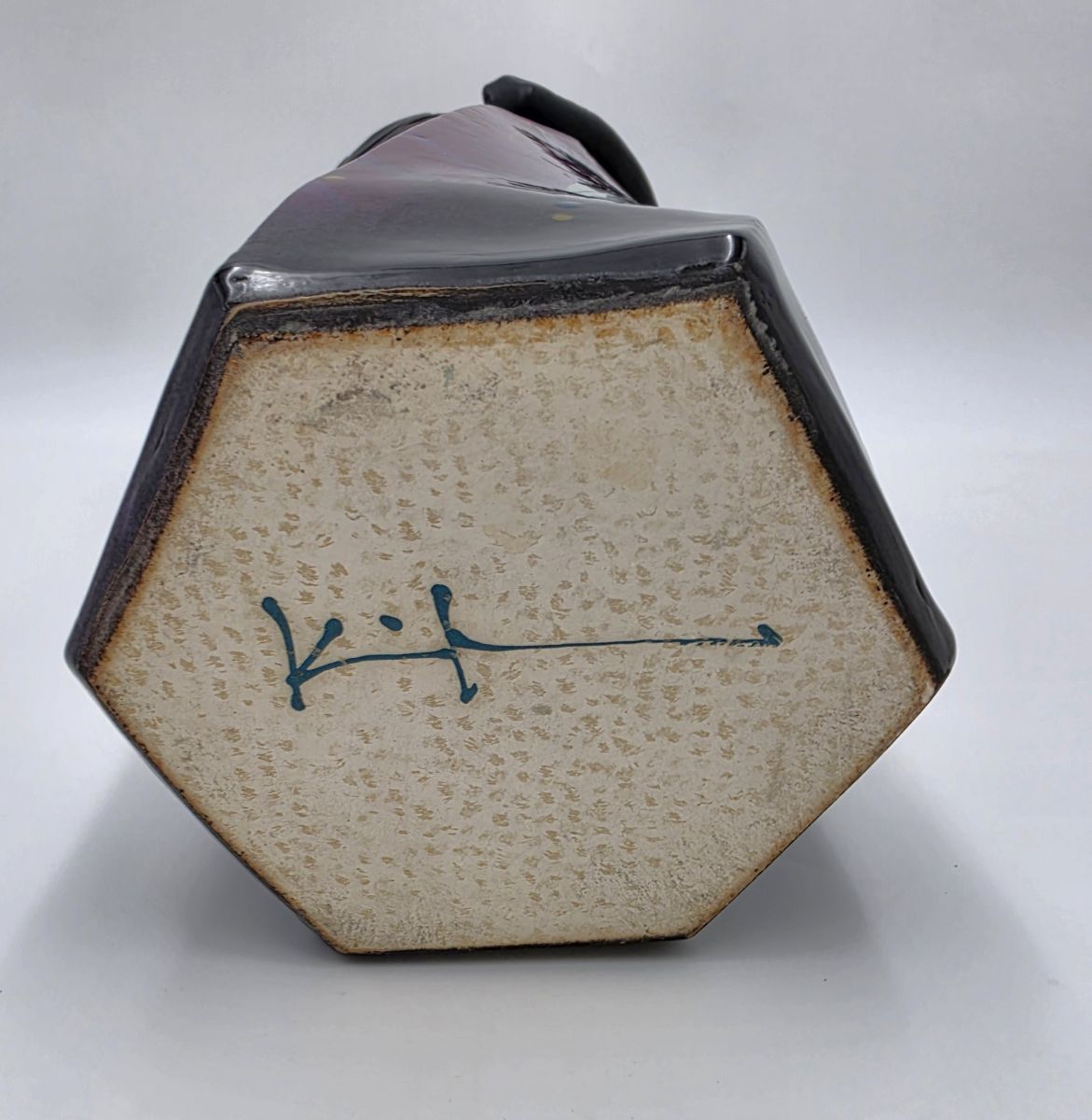 Michael Kifer Monumental 16" Postmodern Abstract Sculptural Studio Pottery Vase