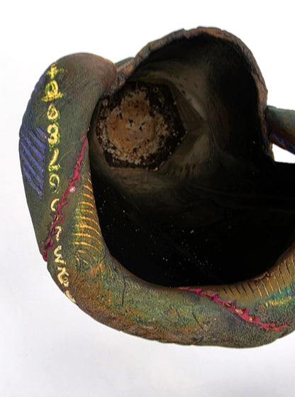 Rare Michael Kifer Monumental 15" Postmodern Abstract Vase Signed Dated 2004