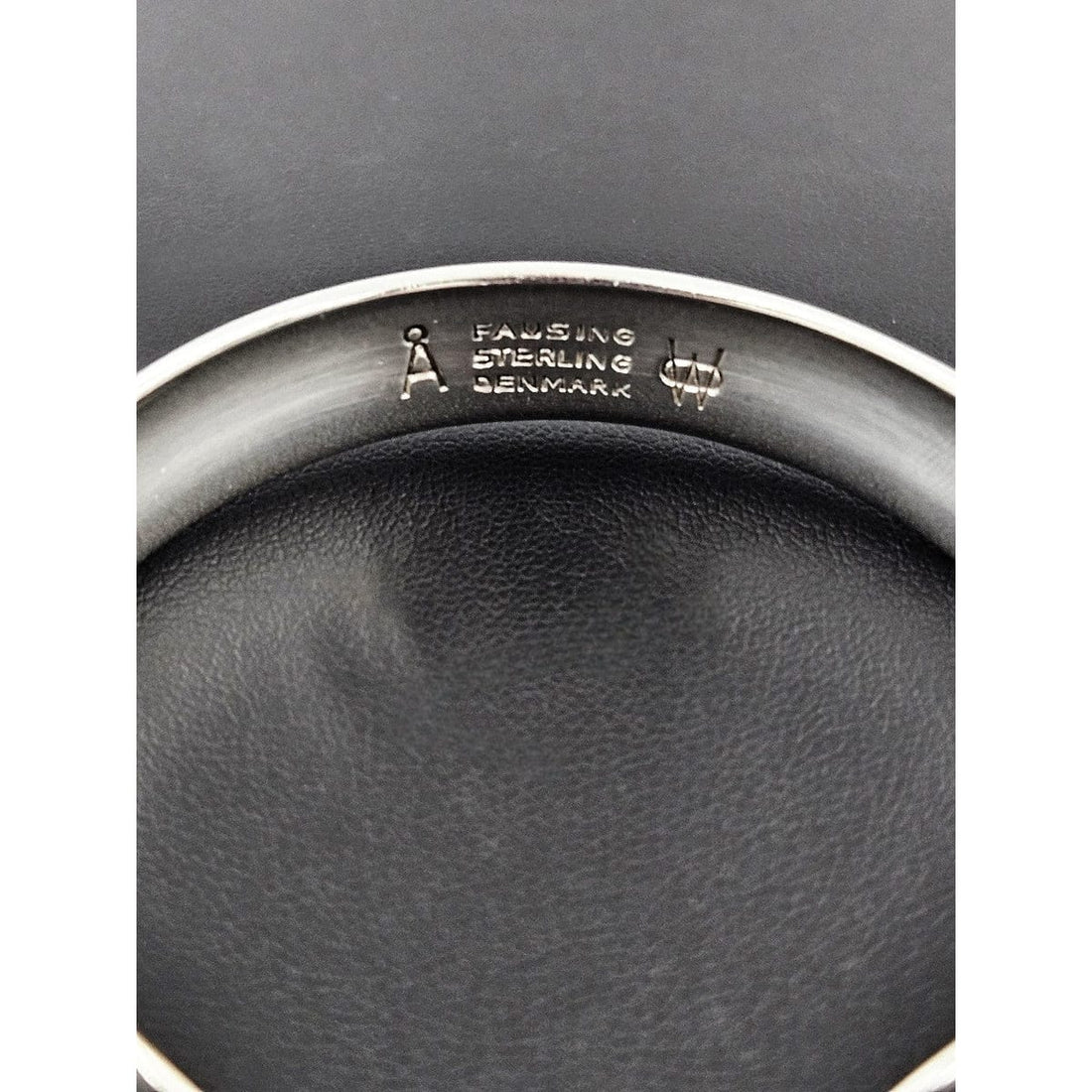 A Fausing Denmark Jewelry Denmark Ove Wendt for Age Fausing Sterling Silver Cuff Bracelet C. Early 1980s