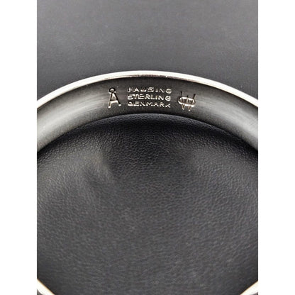 A Fausing Denmark Jewelry Denmark Ove Wendt for Age Fausing Sterling Silver Cuff Bracelet C. Early 1980s