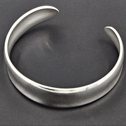 A Fausing Denmark Jewelry Denmark Ove Wendt for Age Fausing Sterling Silver Cuff Bracelet C. Early 1980s