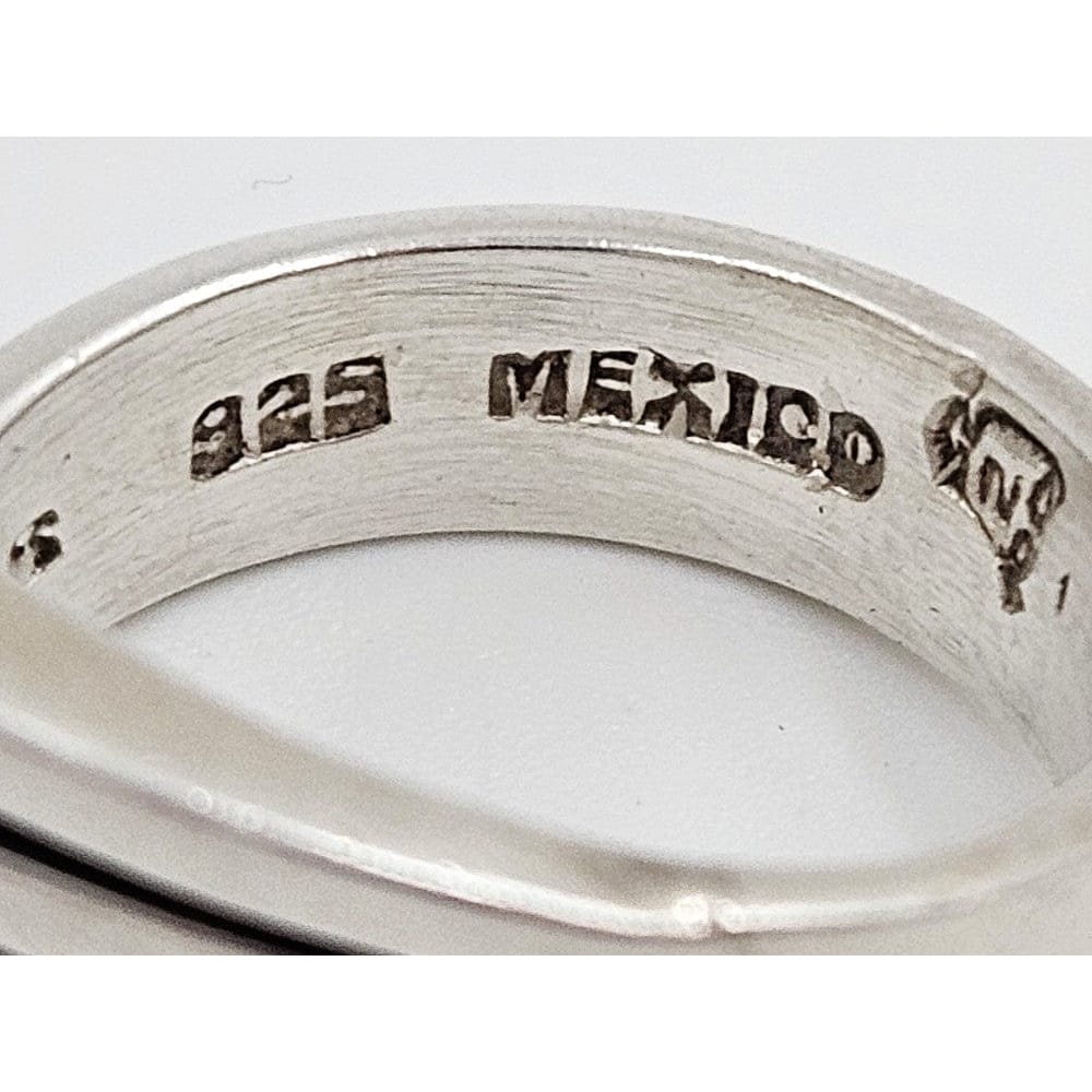 AAR Taxco Jewelry Designer AAR Taxco Sterling 3D Cocktail Ring 60s Eagle 2