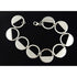 Aarikka Jewelry Paola Suhonen Aarikka Finland Sterling Silver Modernist Bracelet Circa 1964