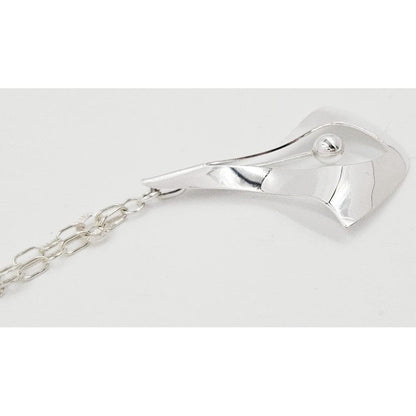 Aksel Holmsen Jewelry Rare Aksel Holmsen Norway Sterling Abstract Modernist Necklace 1960s