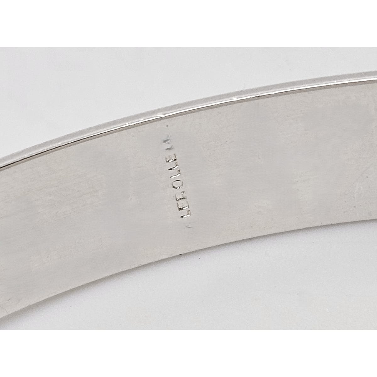 Alain Lerolle Jewelry French Designer Alain LeRolle Sterling Silver Modernist Bracelet