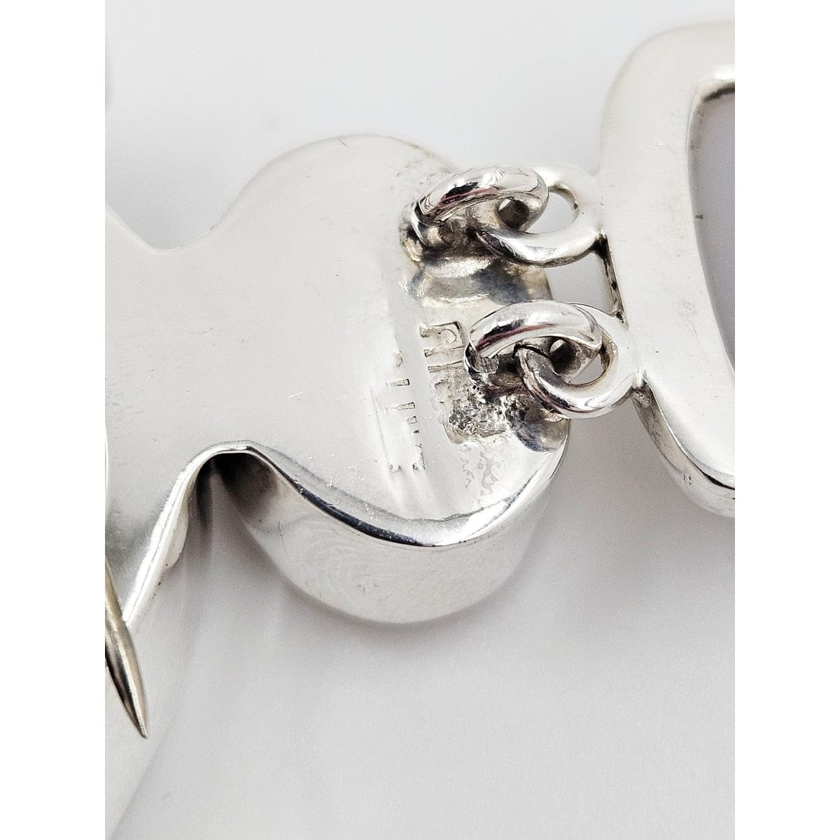Amy Kahn Russell Jewelry Amy Kahn Russell Sterling Druzy Citrine Mabe Pearl Dolphin Brooch Pendant