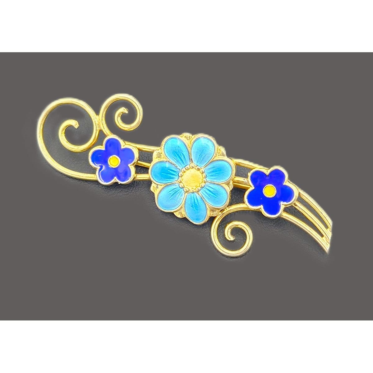 Andresen &amp; Scheinpflug Jewelry Rare Andresen Scheinpflug Norway Sterling Enamel Art Deco 1930s