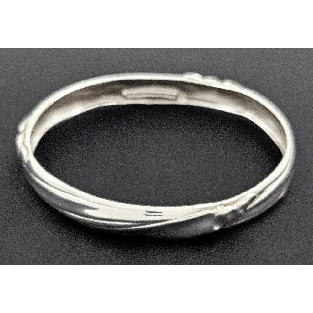 Angela Cummings Jewelry Designer Angela Cummings Sterling Modernist Bangle Bracelet Circa 1986
