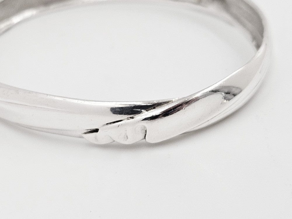 Angela Cummings Jewelry Designer Angela Cummings Sterling Modernist Bangle Bracelet Circa 1986