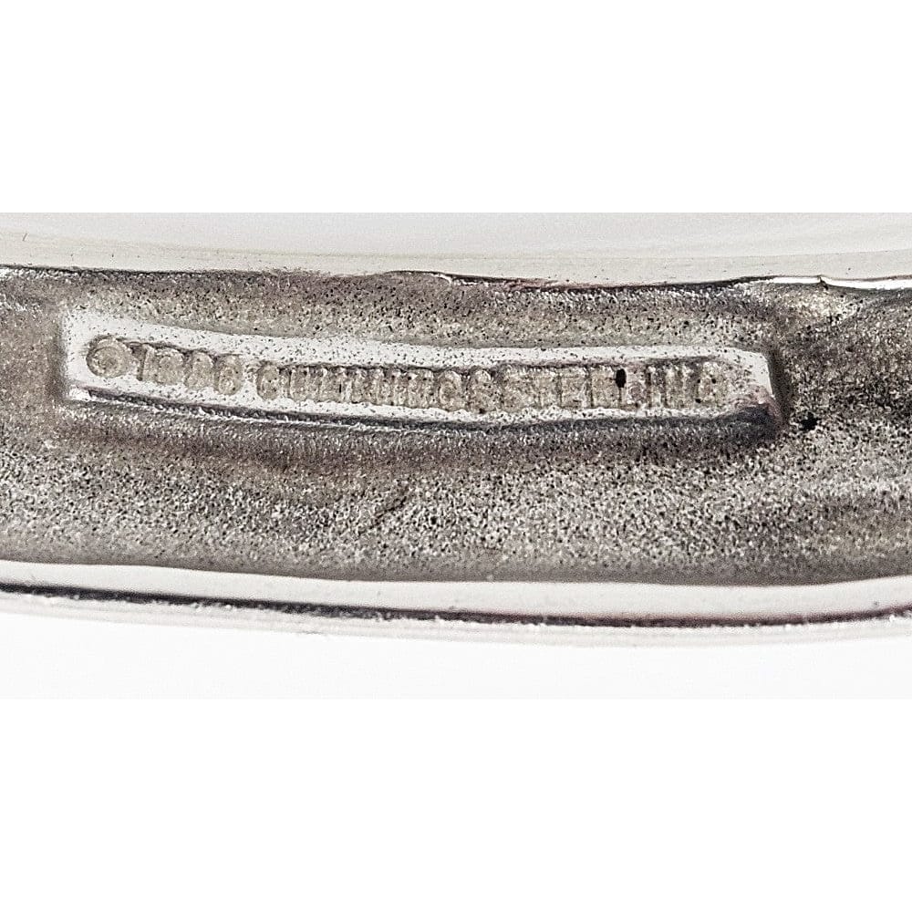 Angela Cummings Jewelry Designer Angela Cummings Sterling Modernist Bangle Bracelet Circa 1986