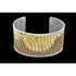 Anna Beck Jewelry Superb Anna Beck 2 Tone Sterling Modernist Retired Dots Mosaic Cuff Bracelet