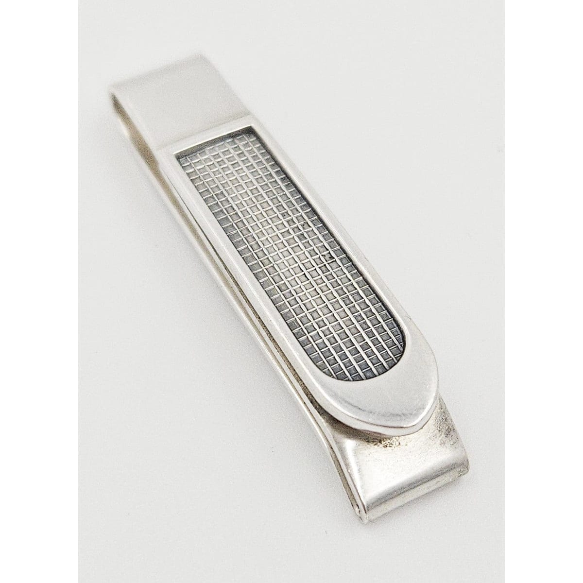 Anton Michelsen Jewelry Danish Designer Anton Michelsen Sterling Silver Tie Money Clip 1950s