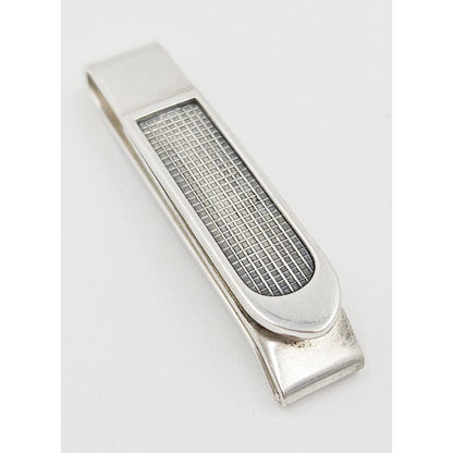 Anton Michelsen Jewelry Danish Designer Anton Michelsen Sterling Silver Tie Money Clip 1950s