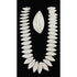 Anton Michelsen Jewelry Rare Eigil Jensen for Anton Michelsen Denmark Sterling Necklace Brooch Set 1950s