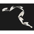 Arne Johansen Jewelry Arne Johansen Denmark Retro Modernist Sterling Silver Panel Link Bracelet 60s