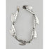 Arne Johansen Jewelry Arne Johansen Denmark Retro Modernist Sterling Silver Panel Link Bracelet 60s