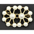 Arne Nordlie Jewelry Arne Nordlie Norway Gilded Sterling + Enamel Art Deco Mod Brooch Pin 1950s