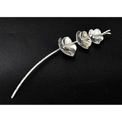 Artisan Brooch Jewelry Artisan Signed Robyn Sterling XL Modernist Brooch