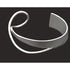 Artisan Sterling Bracelet Jewelry Artisan Signed Sterling Silver Modernist Cuff Bracelet