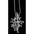 Artisan Sterling Necklace Jewelry Vintage Artisan Signed Sterling Modernist Brutalist Brooch Pendant Necklace