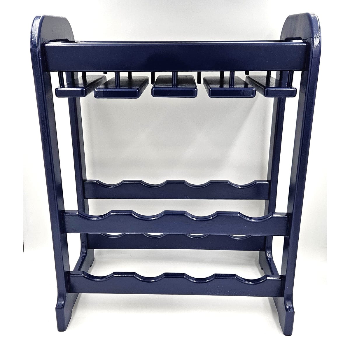 Artisan Wood Wine Rack Bar Cart Barware Artisan Made Wine Rack Bar Cart Stand