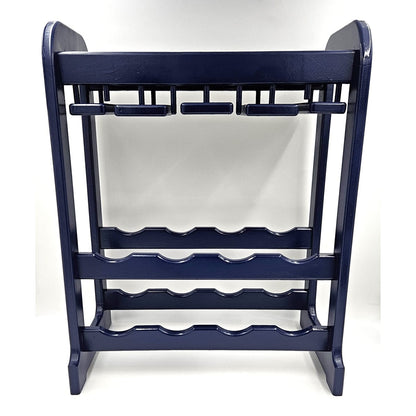 Artisan Wood Wine Rack Bar Cart Barware Artisan Made Wine Rack Bar Cart Stand
