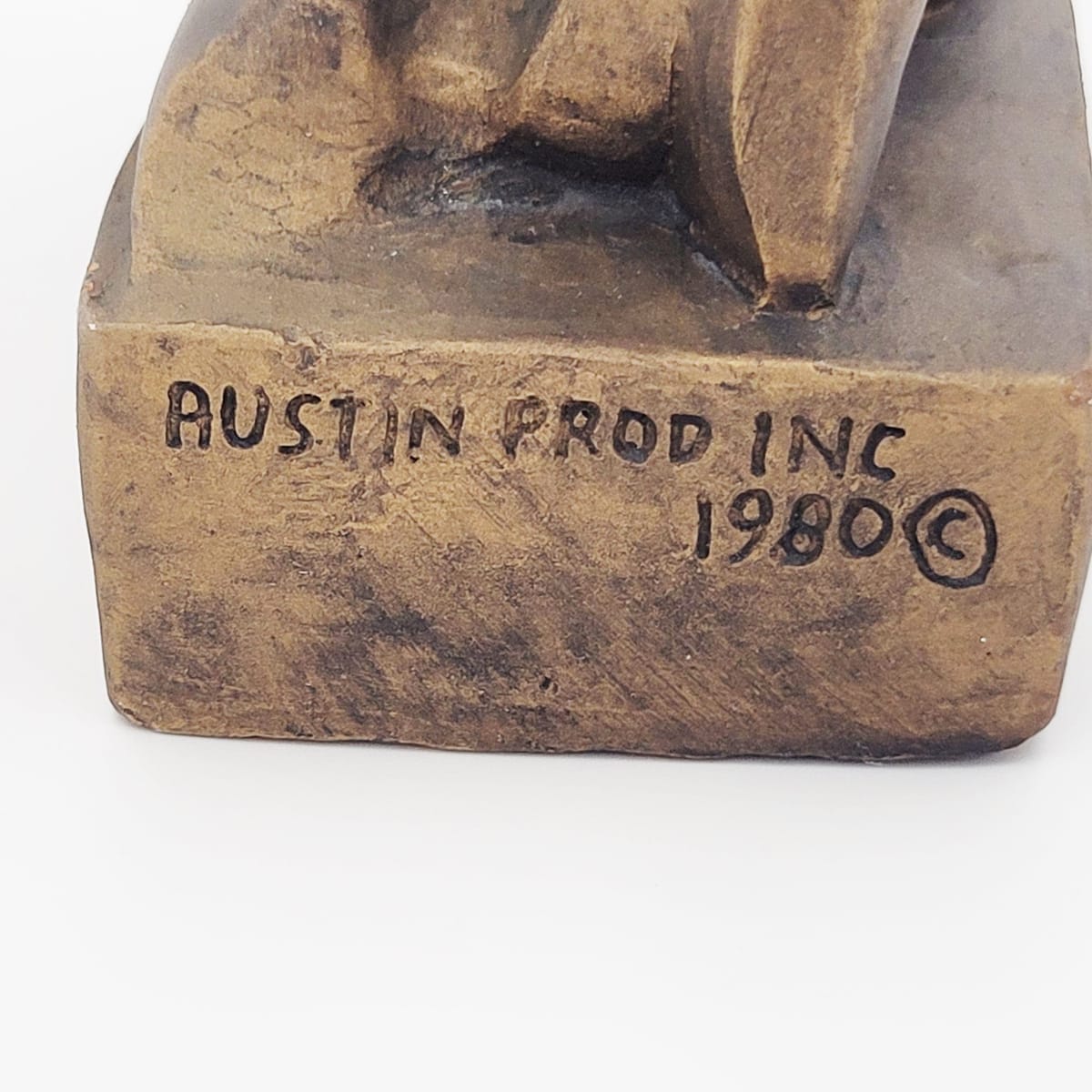 Austin Productions Sculpture Austin Productions Sculpture Signed Fisher 1980