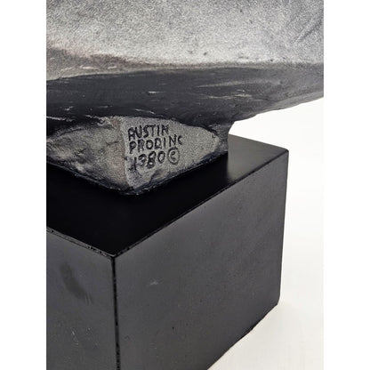 Austin Productions Sculpture Elegant Austin Productions David Fisher "Stargazer" Ceramic Sculpture Circa 1980