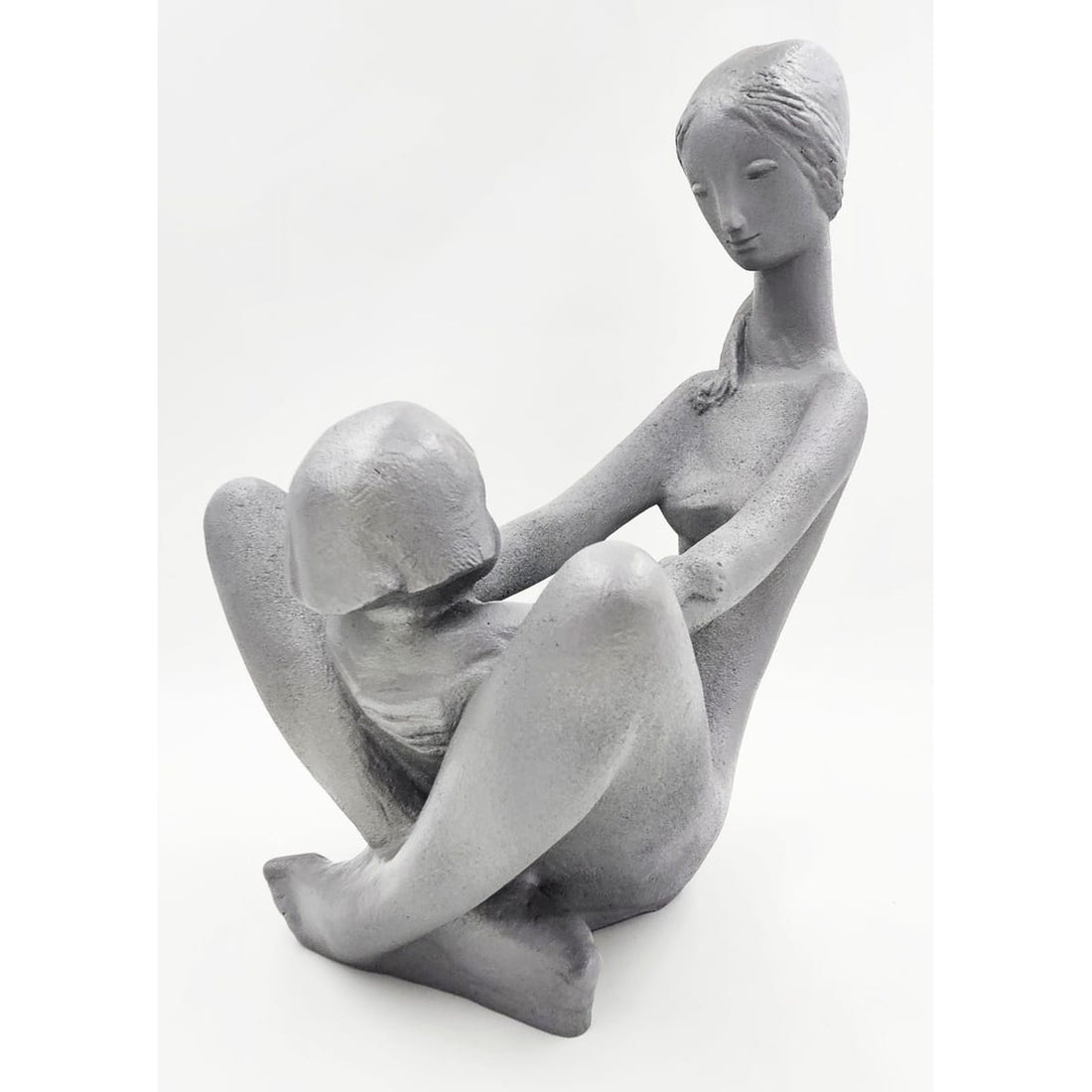 Austin Productions Sculpture Restored Austin Prod Kathy Klein "Generations" Mother/Child Sculpture 1972