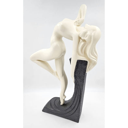 Austin Productions Sculpture Restored Austin Prod RARE Danel Nude Female Sculpture "Emergence" 1991