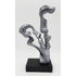 Austin Productions Sculpture Restored Austin Productions Abstract Faces Sculpture "Surrender" Danel Signed