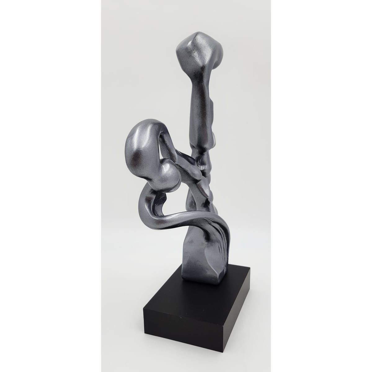 Austin Productions Sculpture Restored Austin Productions Abstract Faces Sculpture "Surrender" Danel Signed