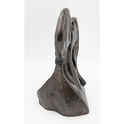 Austin Productions Sculpture Restored David Fisher Austin Prod Durastone Sculpture Large Faces of Love