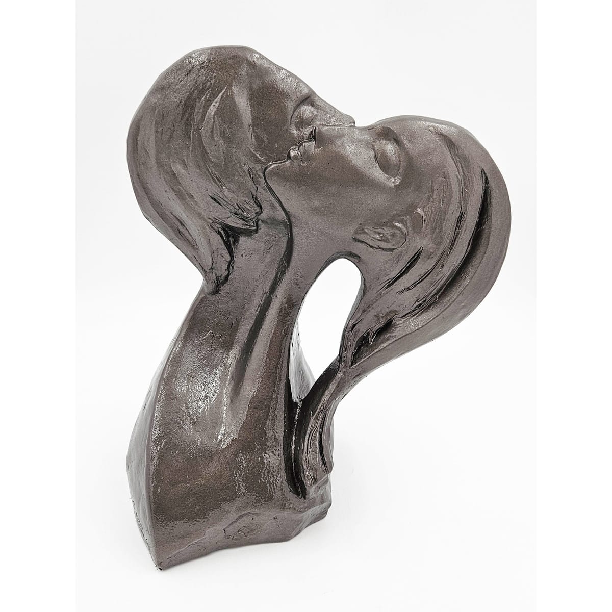 Austin Productions Sculpture Restored David Fisher Austin Prod Durastone Sculpture Large Faces of Love