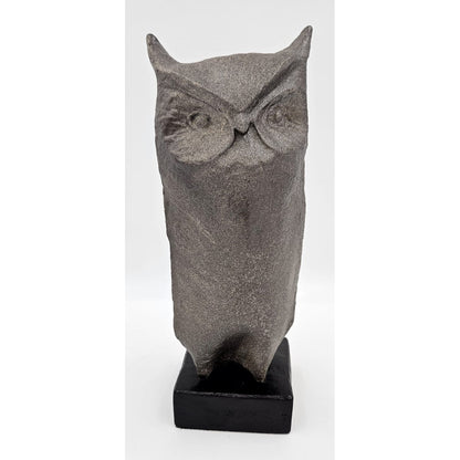 Austin Productions Sculpture Restored Rare MCM Austin Productions Tall Minimalist Owl Sculpture Circa 1975
