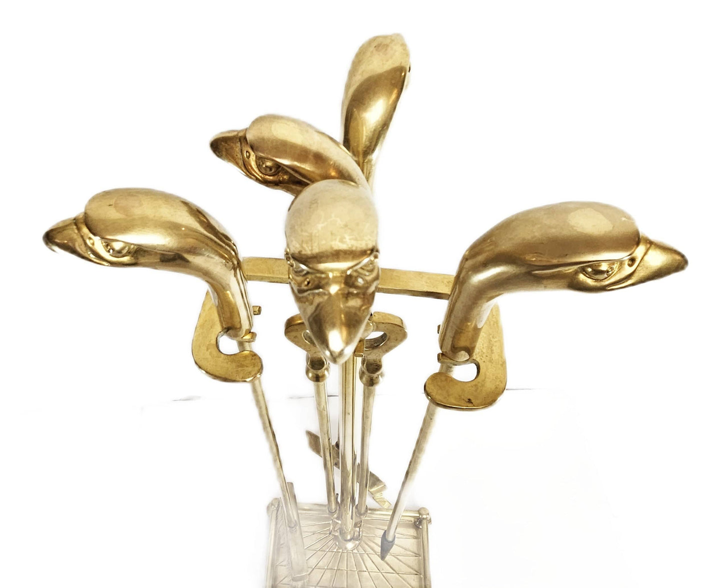 Bald Eagle Brass Fireplace Tools Fireplace Tools MCM  Brass American Bald Eagle Fireplace Tools