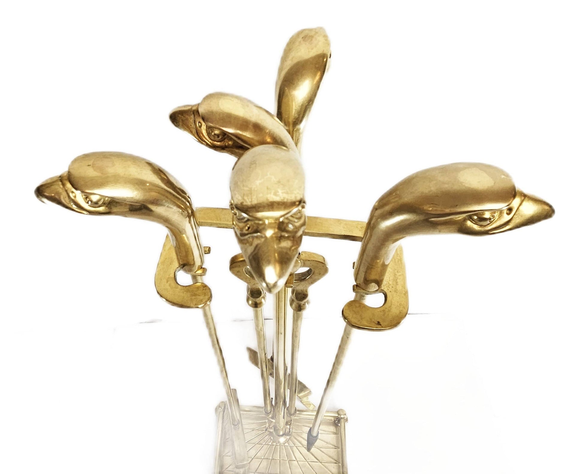 Bald Eagle Brass Fireplace Tools Fireplace Tools MCM  Brass American Bald Eagle Fireplace Tools