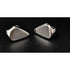 Bent Knudsen Jewelry Denmark Designer Bent Knudsen Bent K Sterling Modernist Earrings Circa 1960&