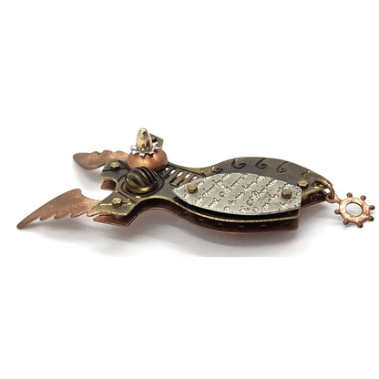 Beth Piver Jewelry Superb Beth Piver Unique Techno Romantic Goddess Angel Torso Brooch
