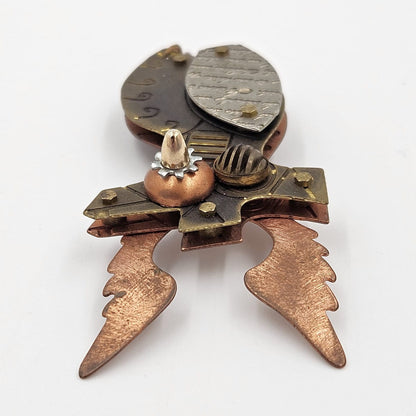 Beth Piver Jewelry Superb Beth Piver Unique Techno Romantic Goddess Angel Torso Brooch