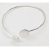 Betty Cooke Bracelet RARE Betty Cooke Modernist Sterling Silver Circles Bangle Bracelet