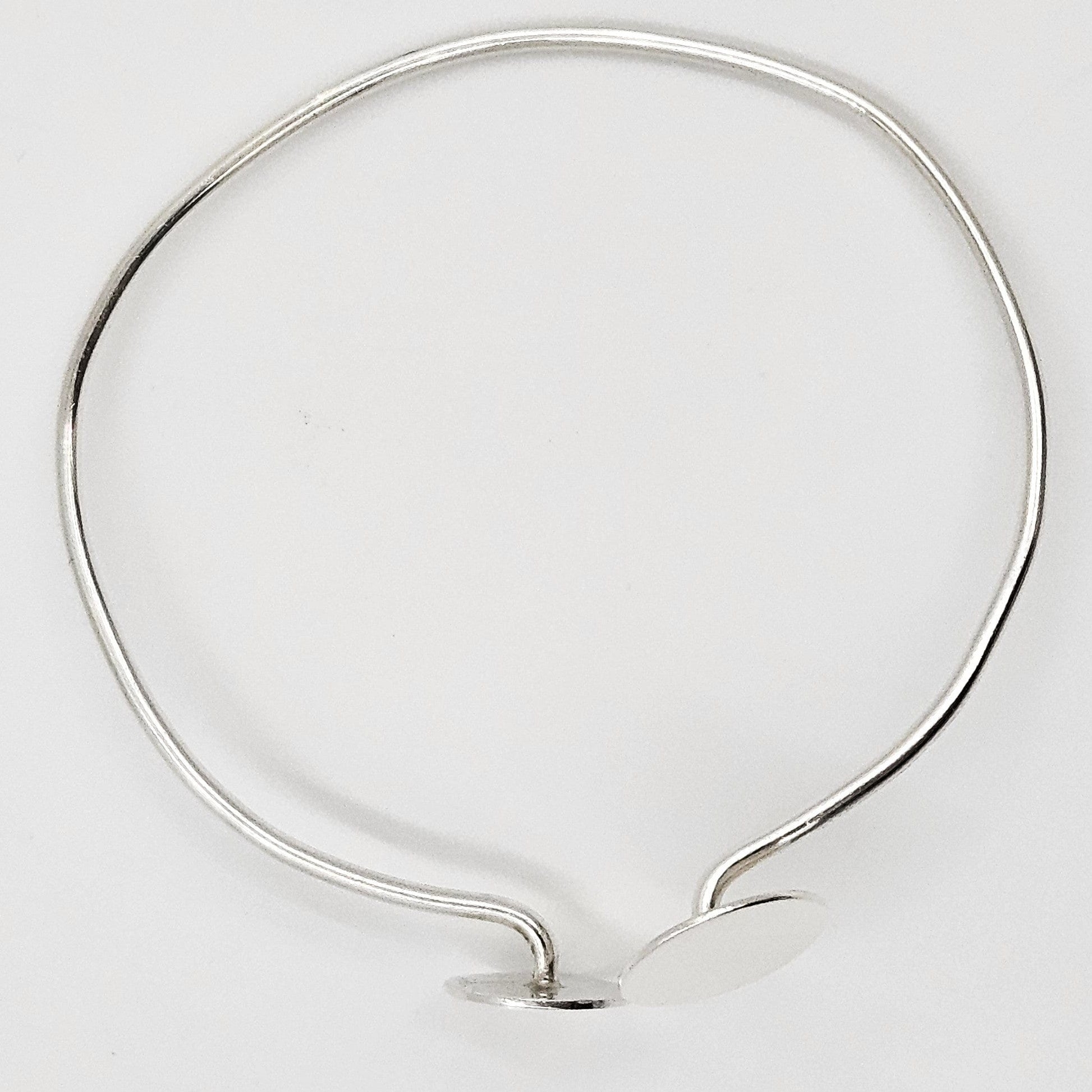 Betty Cooke Bracelet RARE Betty Cooke Modernist Sterling Silver Circles Bangle Bracelet