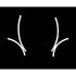 Betty Cooke Jewelry RARE Betty Cooke Modernist Sterling Earrings 