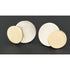 Betty Cooke Jewelry Superb Designer Betty Cooke 3D Modernist Sterling 14K Disc Earrings 1960s