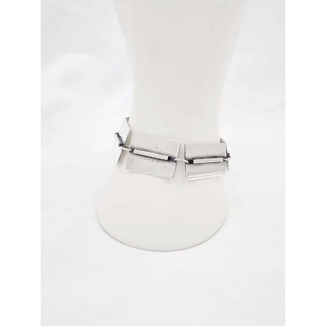 Bill Tendler Jewelry Iconic US Modernist Designer Bill Tendler Sterling Bracelet 1950s
