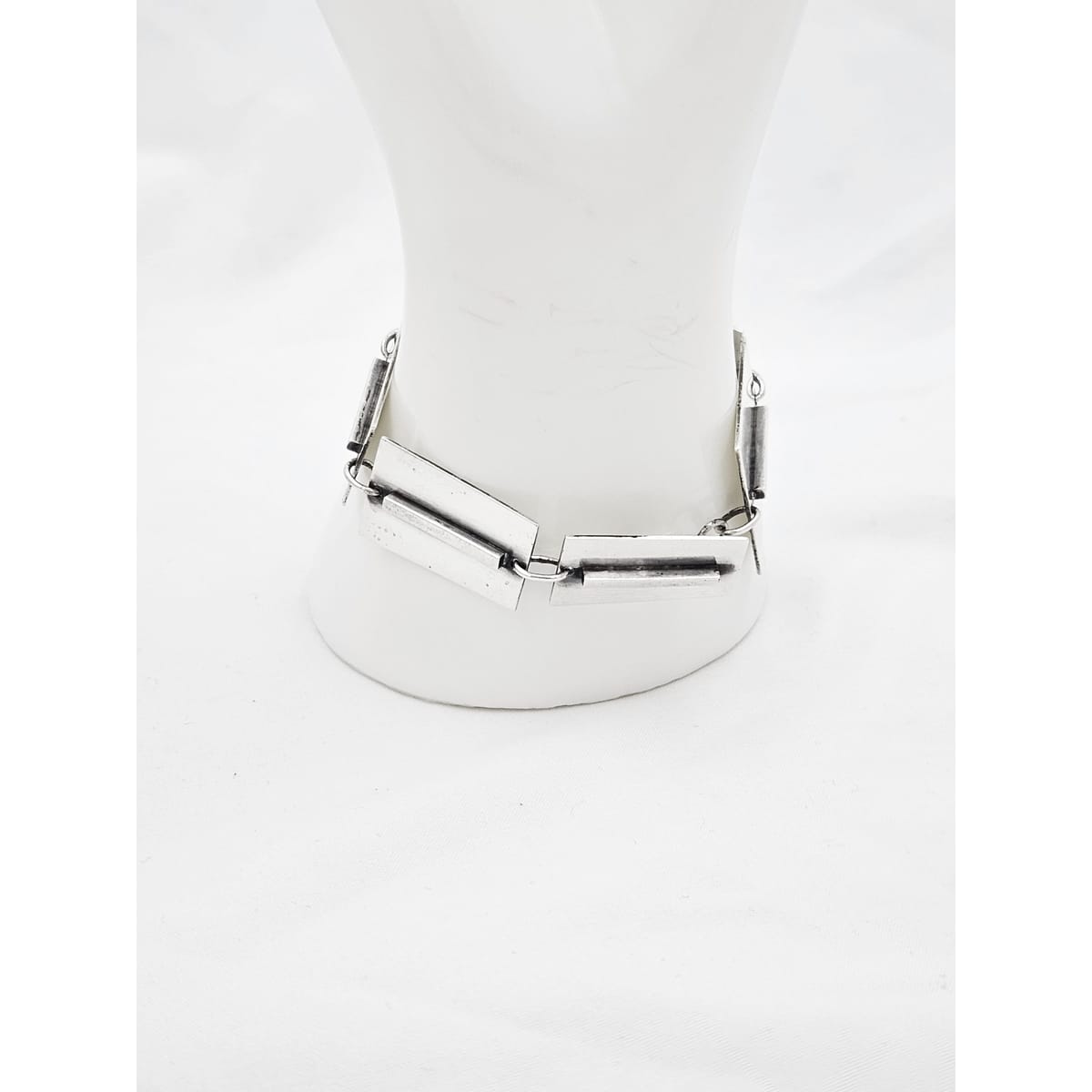 Bill Tendler Jewelry Iconic US Modernist Designer Bill Tendler Sterling Bracelet 1950s